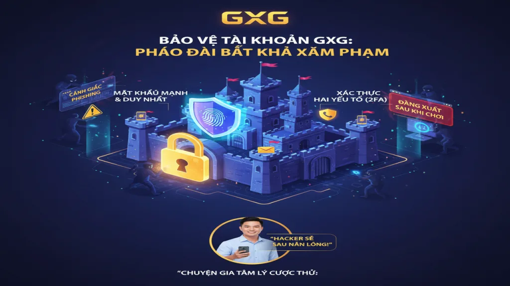 Bảo mật nick an toàn GXG