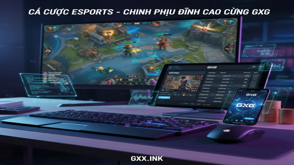 Cá cược Esports là gì? Hướng dẫn cơ bản GXG
