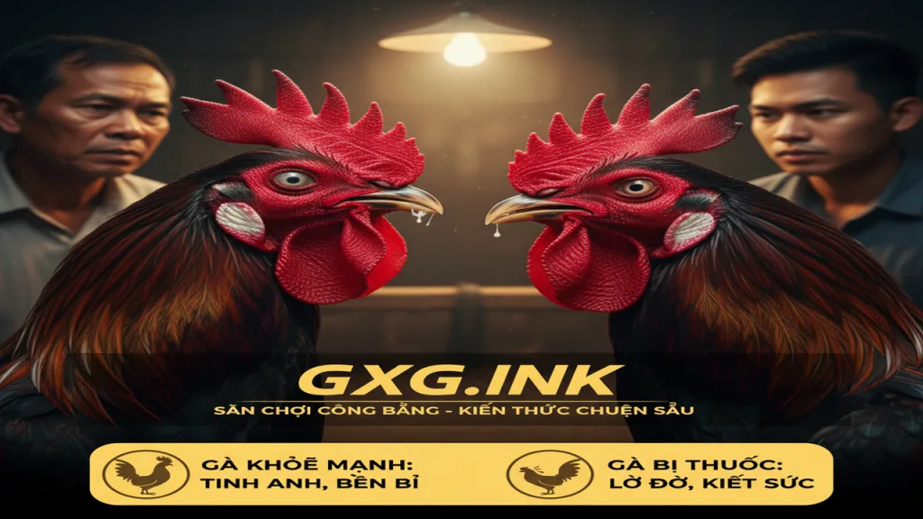 Cách nhận biết gà đá bị đánh thuốc GXG
