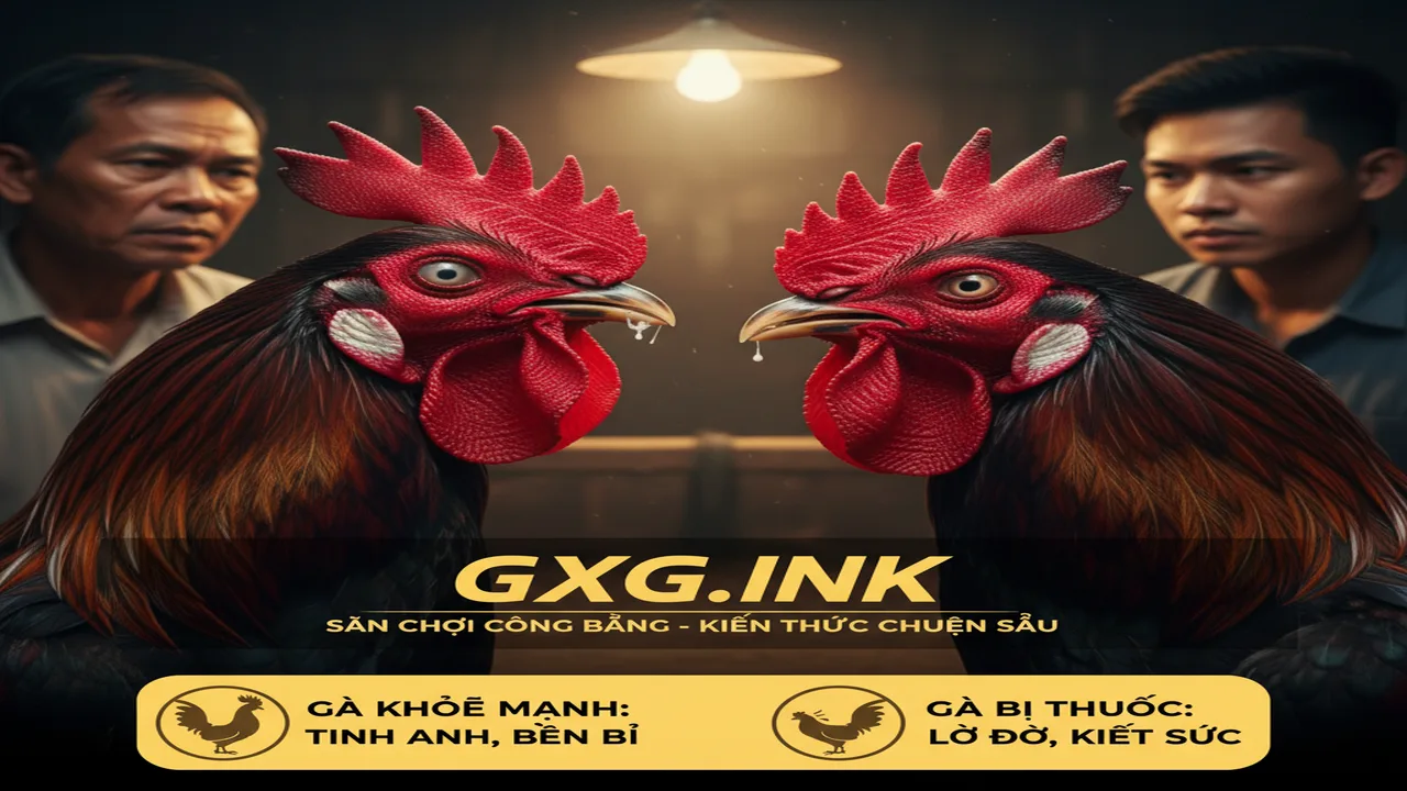 Cách nhận biết gà đá bị đánh thuốc GXG