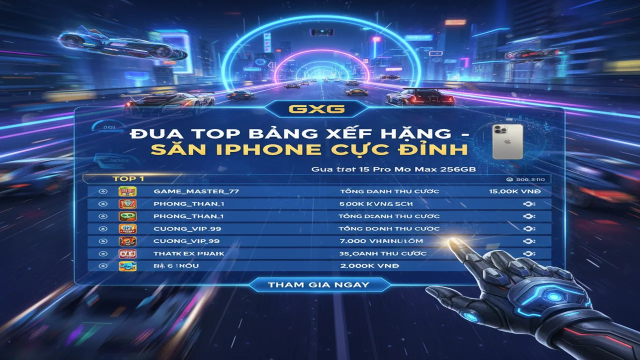Đua Top nhận iPhone GXG
