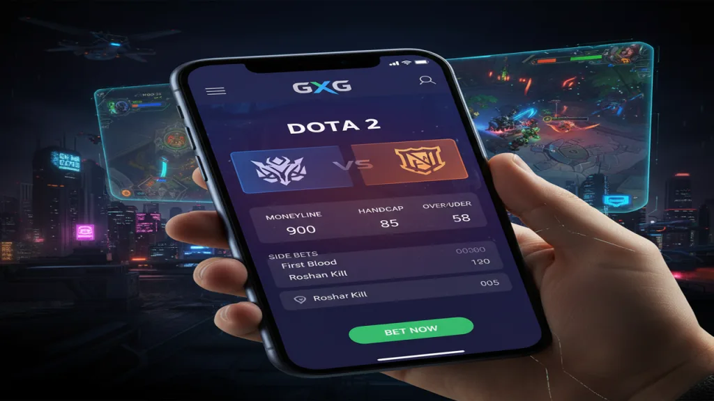 Hướng dẫn chơi cá cược Dota 2 cho tân thủ GXG