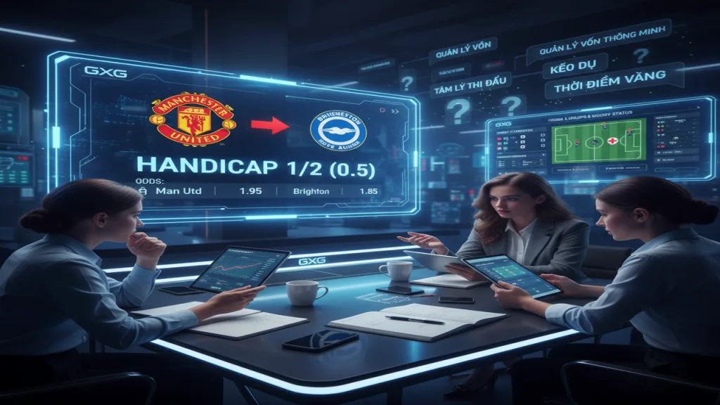 Mẹo kèo chấp 1/2 GXG