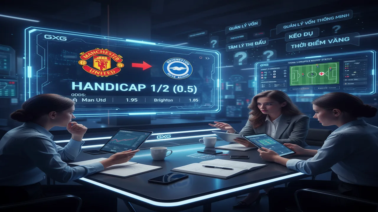 Mẹo kèo chấp 1/2 GXG