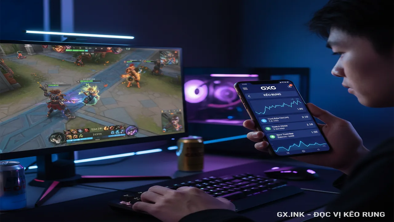 Phân tích kèo rung trong cá cược Esports GXG