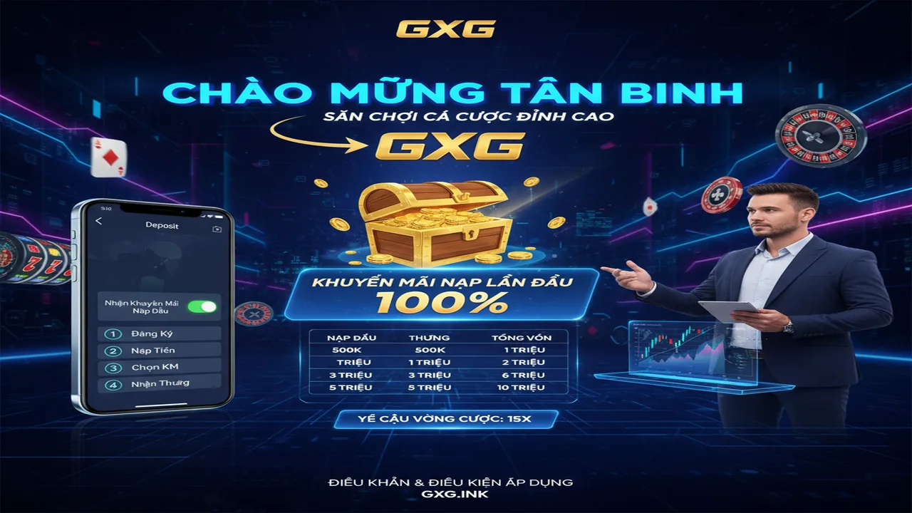 Khuyến mãi nạp lần đầu GXG