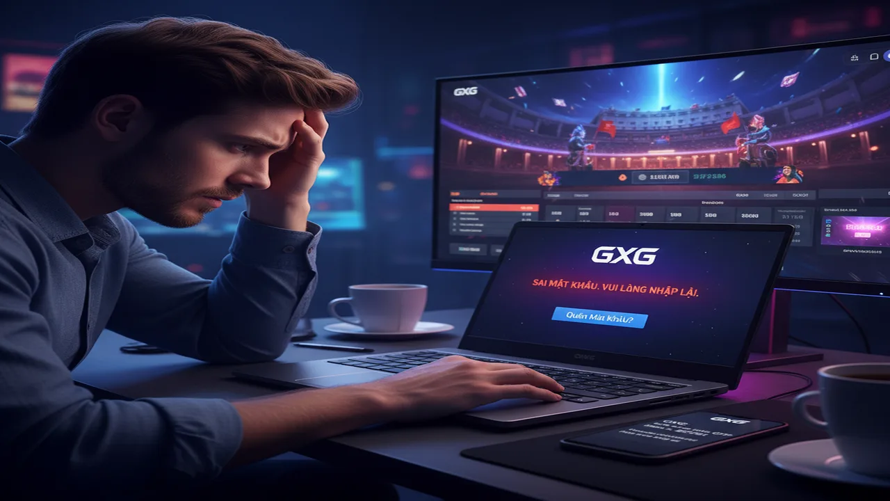 Cách lấy lại mật khẩu GXG