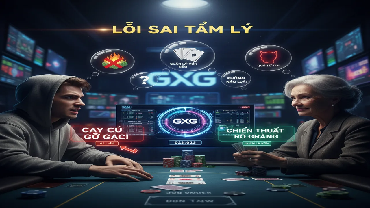 Lỗi khi chơi bài GXG