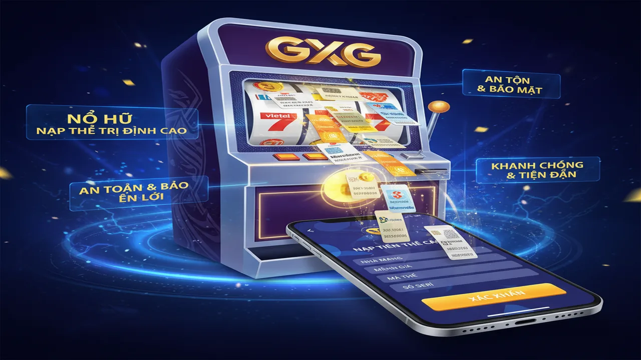 Nổ hũ nạp thẻ cào GXG